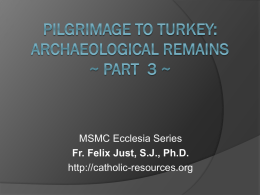 Early Christians in turkey: Evidence from Acts