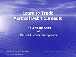 Learn to Trade Debit Spreads
