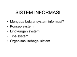Why Study Information Systems