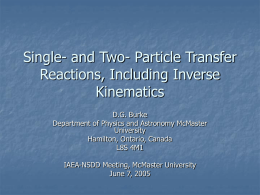 Single- and Two- Particle Transfer Reactions, Including