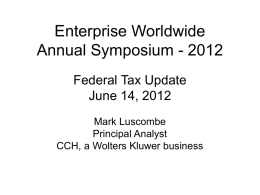 Enterprise Worldwide Annual Symposium