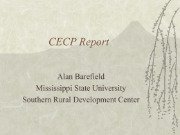 CECP Report - Mississippi State University