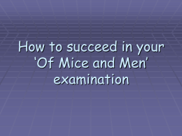 How to succeed in your OMAM examination