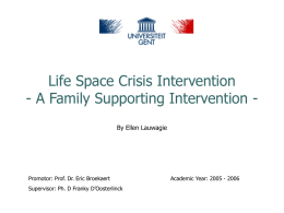 LSCI A Family Supporting Intervention
