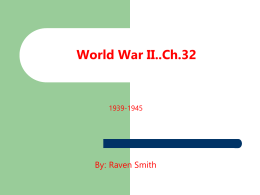 World War II..Ch.32