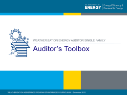 Auditors Toolbox