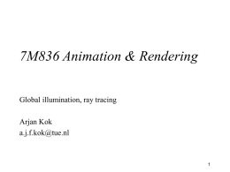 7M836 Animation & Rendering
