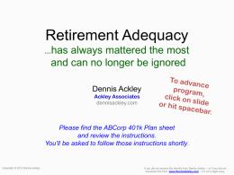 Retirement-Adequacy-2012- (c)-Dennis-Ackley