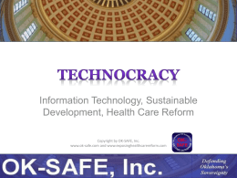 Technocracy - OK-SAFE