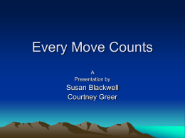 Every Move Counts