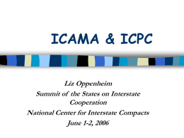 ICAMA & ICPC - The Council of State Governments