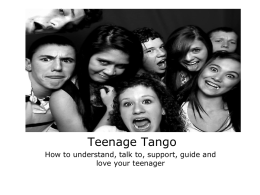 Teenage Tango - Toronto District School Board