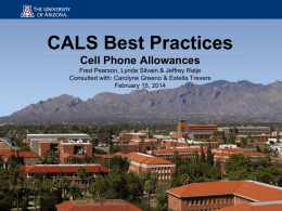 Cell Phone Best Practices