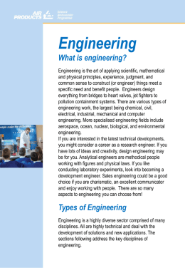 Engineering Information