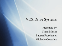 VEX Drive Systems