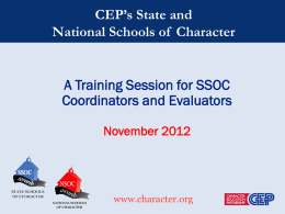 Introduction to the Character Education Partnership