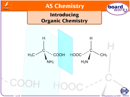 9. Introducing Organic Chemistry