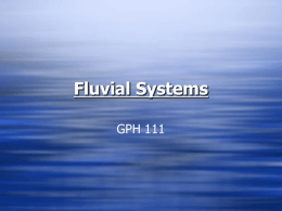 Fluvial Systems - Paradise Valley