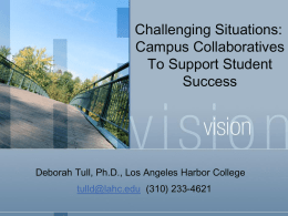Campus Collaborative to Support Student Success