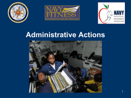 Administrative Actions