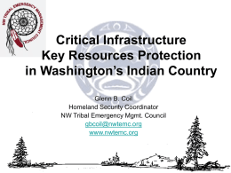 Critical Infrastructure Key Resources Protection in
