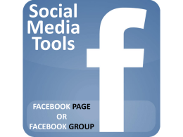 Using Social Media [Facebook]
