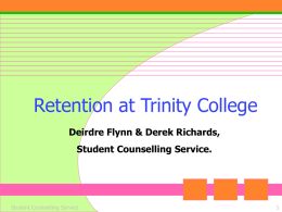 Retention at Trinity College