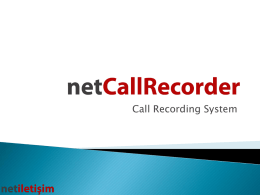 Net Call Recorder