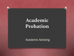 Academic Advising Workshop - California State University