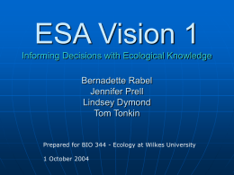 ESA Vision 1