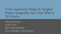 From Superhero Rings to Tangled Plastic Spaghetti: Our