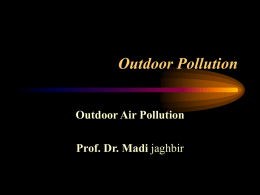 Outdoor Pollution
