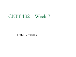 CNIT 131 – Week 1