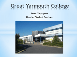 Great Yarmouth College - Gateway Qualifications