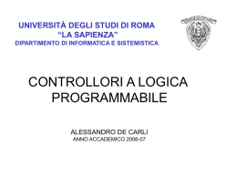 Nessun titolo diapositiva - Dipartimento di Ingegneria