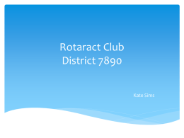 Rotaract Club District 7890