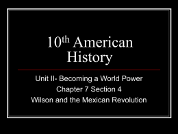 10th American History - Shell Rock Elementary School