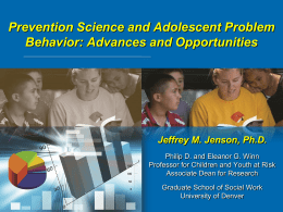 Advances and Challenges in Preventing Childhood and