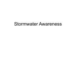 Stormwater Awareness -Internet Training (5802)