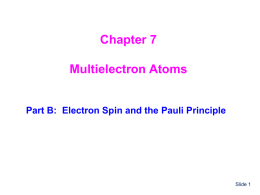 Components of the Atom