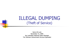 Illegal Dumping - The United States Conference of Mayors