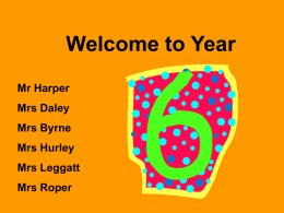 Welcome to Year