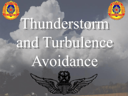 Thunderstorm and Turbulence Avoidance