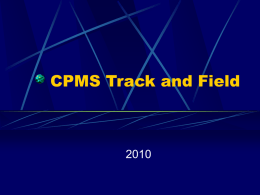 CPMS Cross Country - Clark Pleasant Community School Corp
