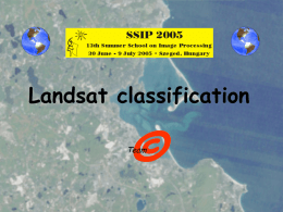 Landsat classification - u