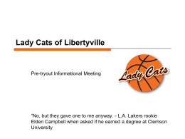 Lady Cats of Libertyville