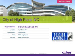 City of High Point