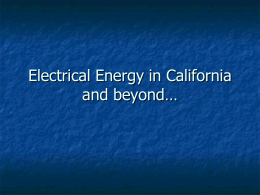 Energy in California