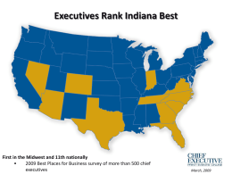 Executives Rank Indiana Best