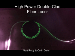 High Power Double-Clad Fiber Laser